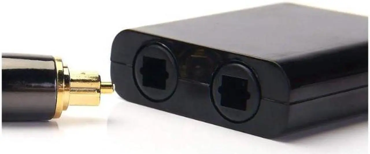Alt view image 5 of 6 - 1Pcs ABKT 1 in 2 Out Digital Fiber Audio Optical Splitter Cable ,Fiber optic adapter,Fiber converter, Audio Adapter Cable(0.2M)
