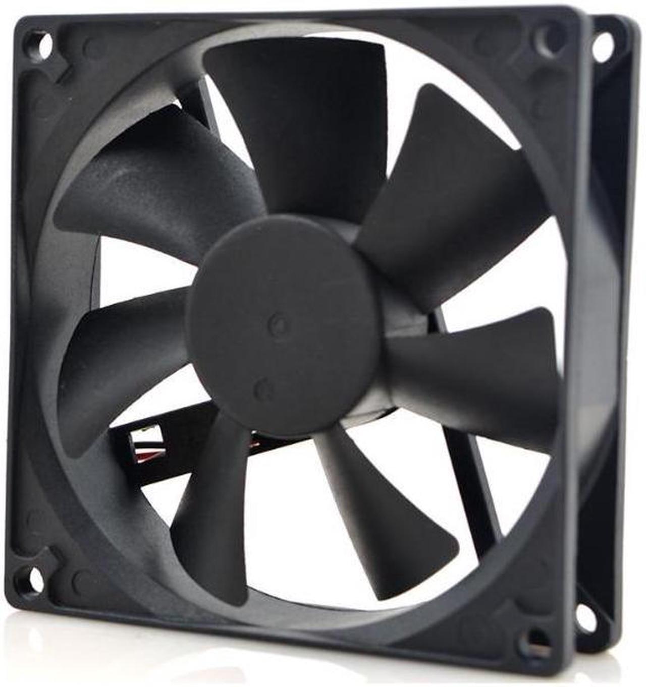 Alt view image 3 of 3 - Globe Fan S07138812M-3M DC12V 0.27A Sleeve Bearing 3-pin Fan TESTED 9CM 9025 case cooling fan 90x90x25mm