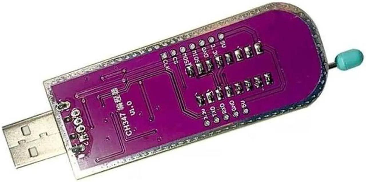 Alt view image 2 of 2 - Aomoproing  CH347 high-speed programmer module 24 EEPROM 25 SPI FALSH supports TTL