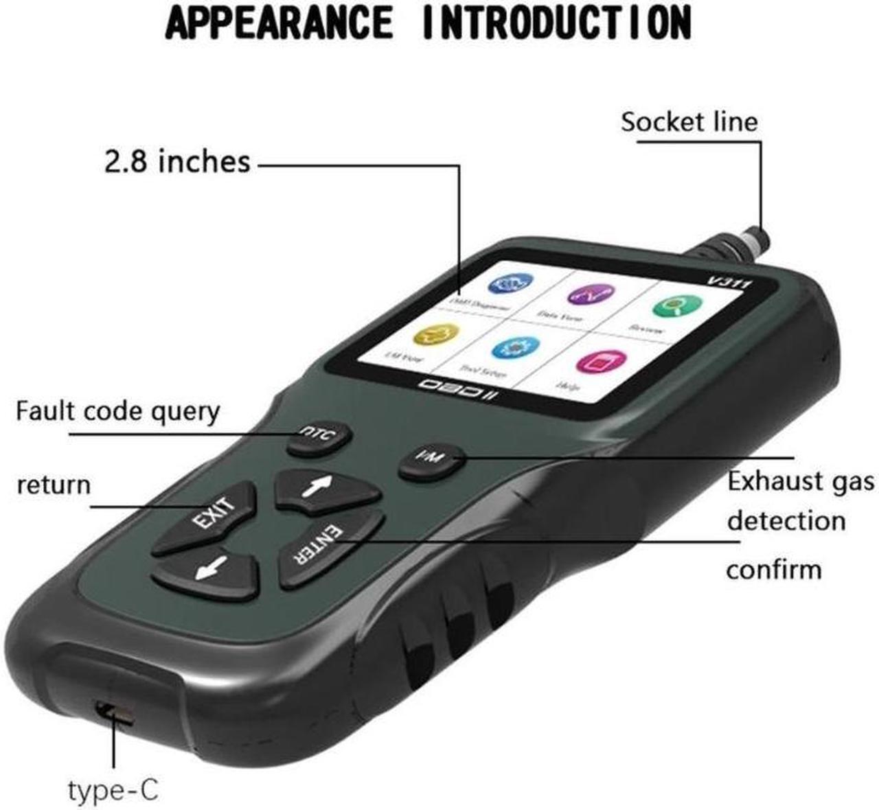 Alt view image 3 of 4 - Professional Automotive Scanner Odometer Adjustment Mileage Programmer Auto Mileage Correction On-Board Diagnostic Car Diagnostic Tool