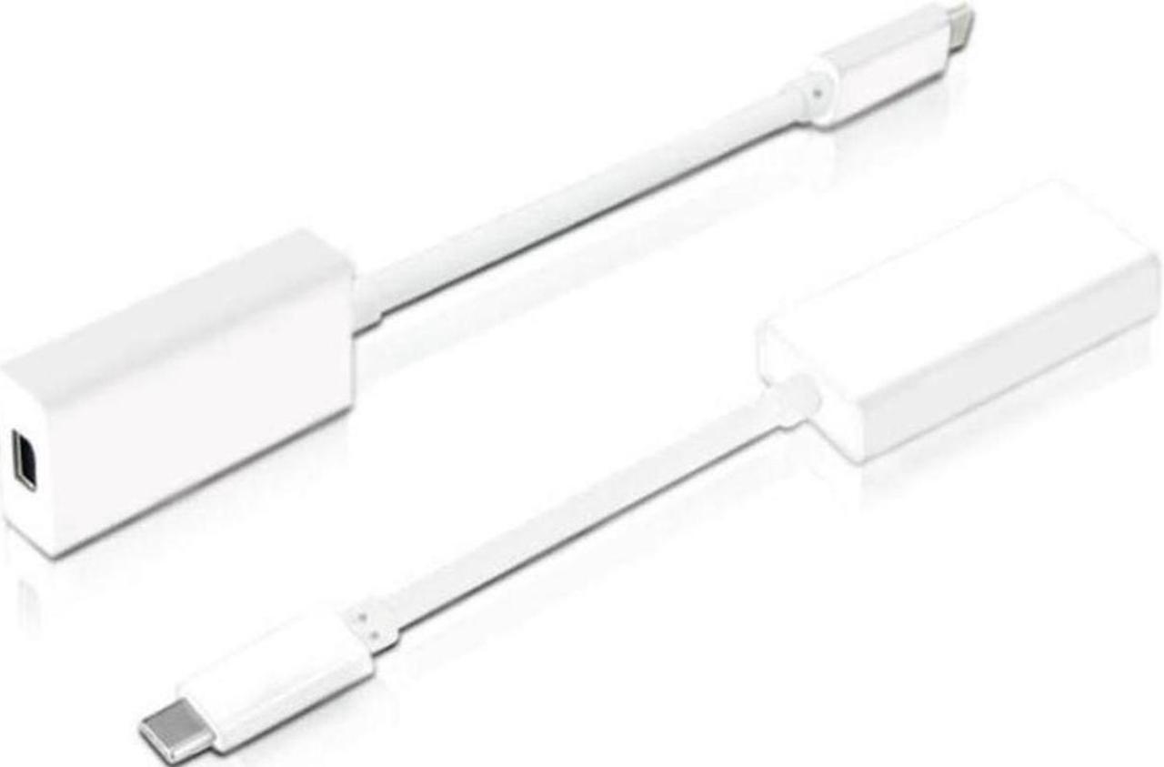 Alt view image 4 of 5 - Aomoproing for Thunderbolt 3 To Thunderbolt 2 Adapter Type C Cable USB For Macbook Air Pro& White(1PC)