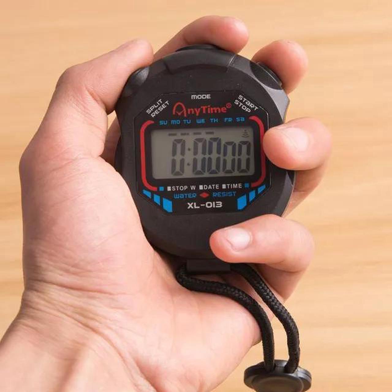 Main image of High Quality Waterproof Digital Professional Handheld LCD Handheld Sports Stopwatch Timer Stop Watch With String For Sports