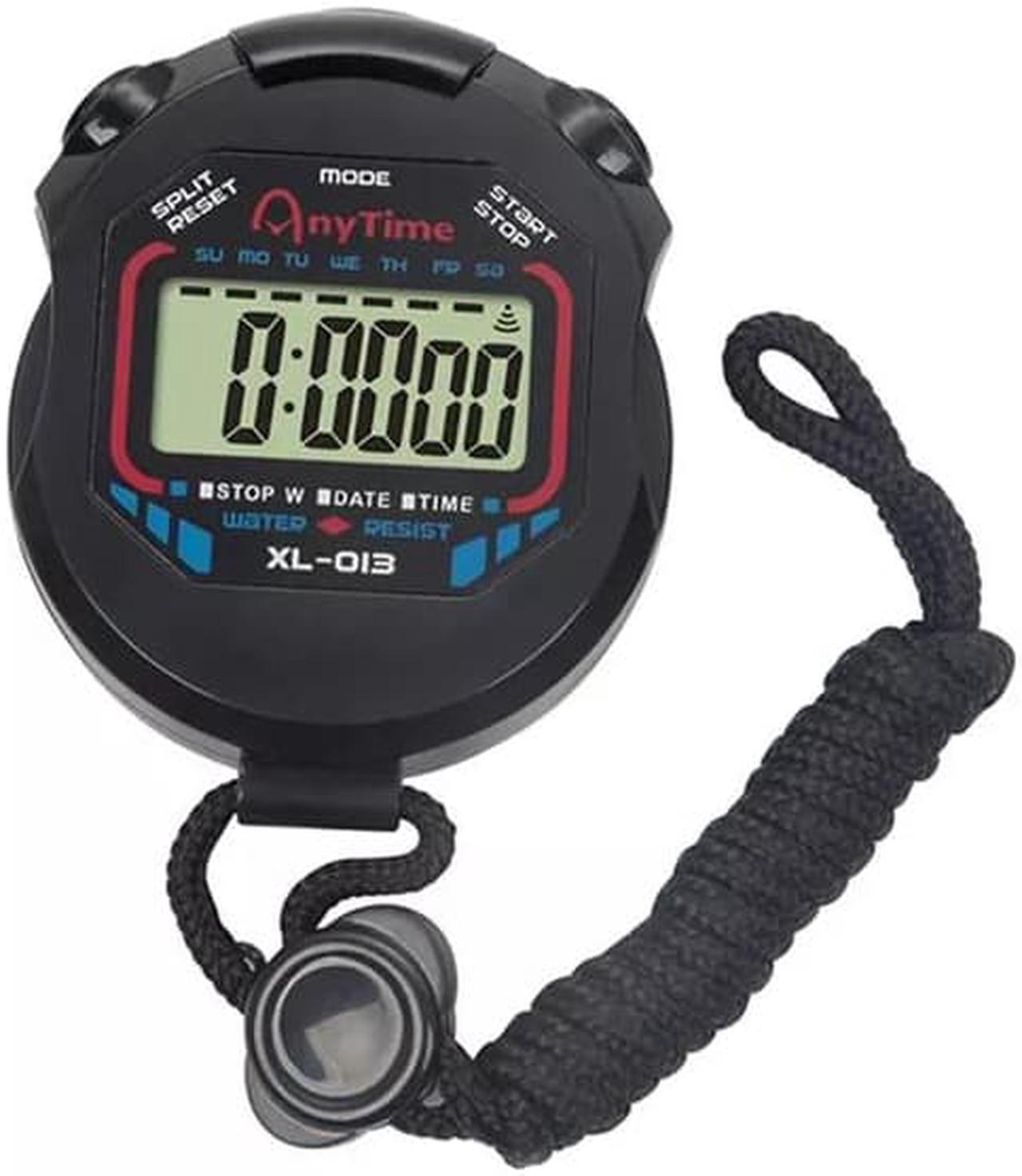 Alt view image 4 of 5 - High Quality Waterproof Digital Professional Handheld LCD Handheld Sports Stopwatch Timer Stop Watch With String For Sports
