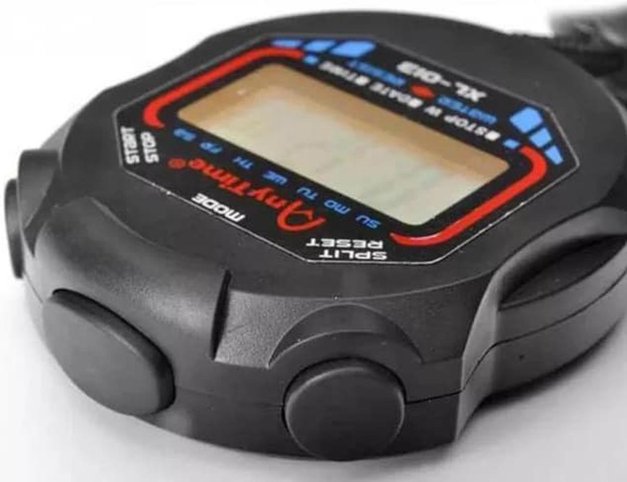 Alt view image 3 of 5 - High Quality Waterproof Digital Professional Handheld LCD Handheld Sports Stopwatch Timer Stop Watch With String For Sports