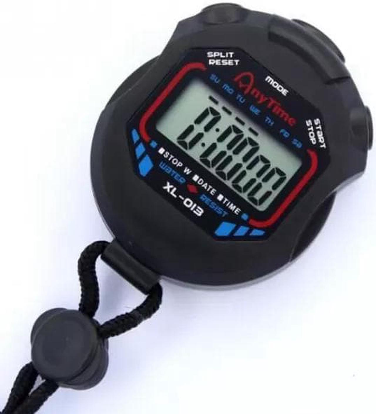 Alt view image 5 of 5 - High Quality Waterproof Digital Professional Handheld LCD Handheld Sports Stopwatch Timer Stop Watch With String For Sports