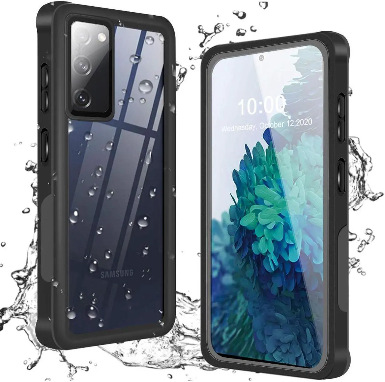 Main image of SZYG for Samsung Galaxy S20 FE 5G Case Waterproof, Built in Screen Protector 360° Full Body Heavy Duty Protective Shockproof IP68 Underwater Case for Samsung Galaxy S20 FE 5G 6.5 inch.