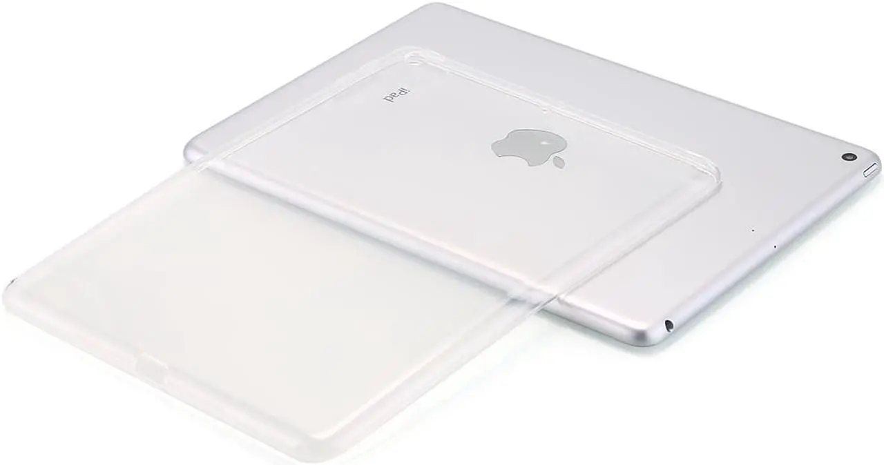 Alt view image 7 of 7 - SZYG Clear Case for iPad 5th/6th Generation 9.7 inch 2017/2018 Shockproof Bumper Ultra Slim Transparent Soft TPU Back Cover for Apple iPad 9.7 Inch (iPad 5, iPad 6).