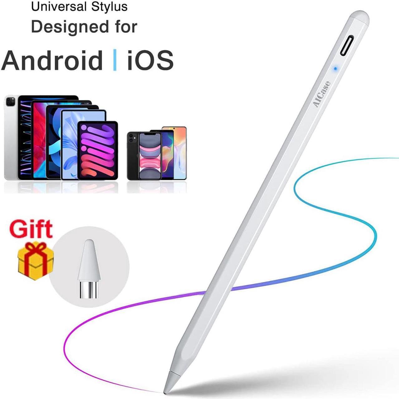 Main image of Stylus Pens for Touch Screens, Active Stylus Pen for iOS/Android with Magnetic Design Fine Point Stylist Pencil Compatible with Apple iPad/Pro/Air/Mini/iPhone/Tablets Writing & Drawing.
