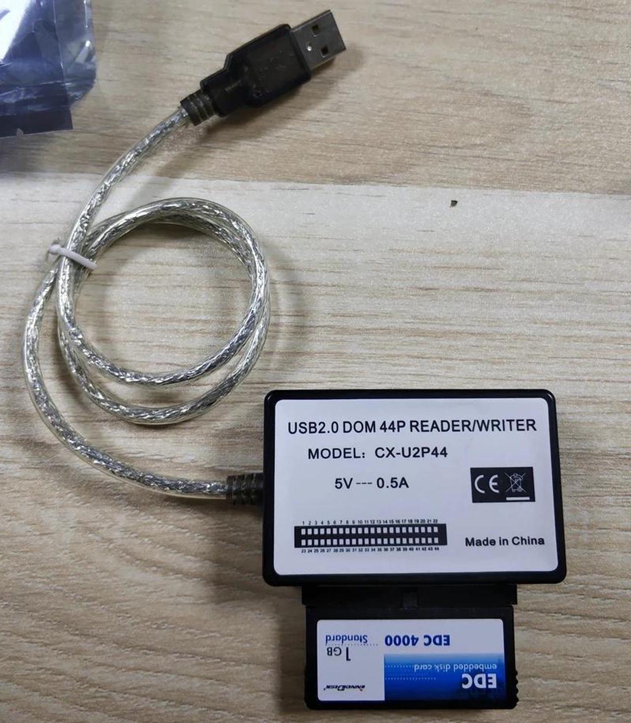 Disk On Module USB 44PIN Reader Usb Dom Disk USB Card Reader USB 2.0 DOM Adapter