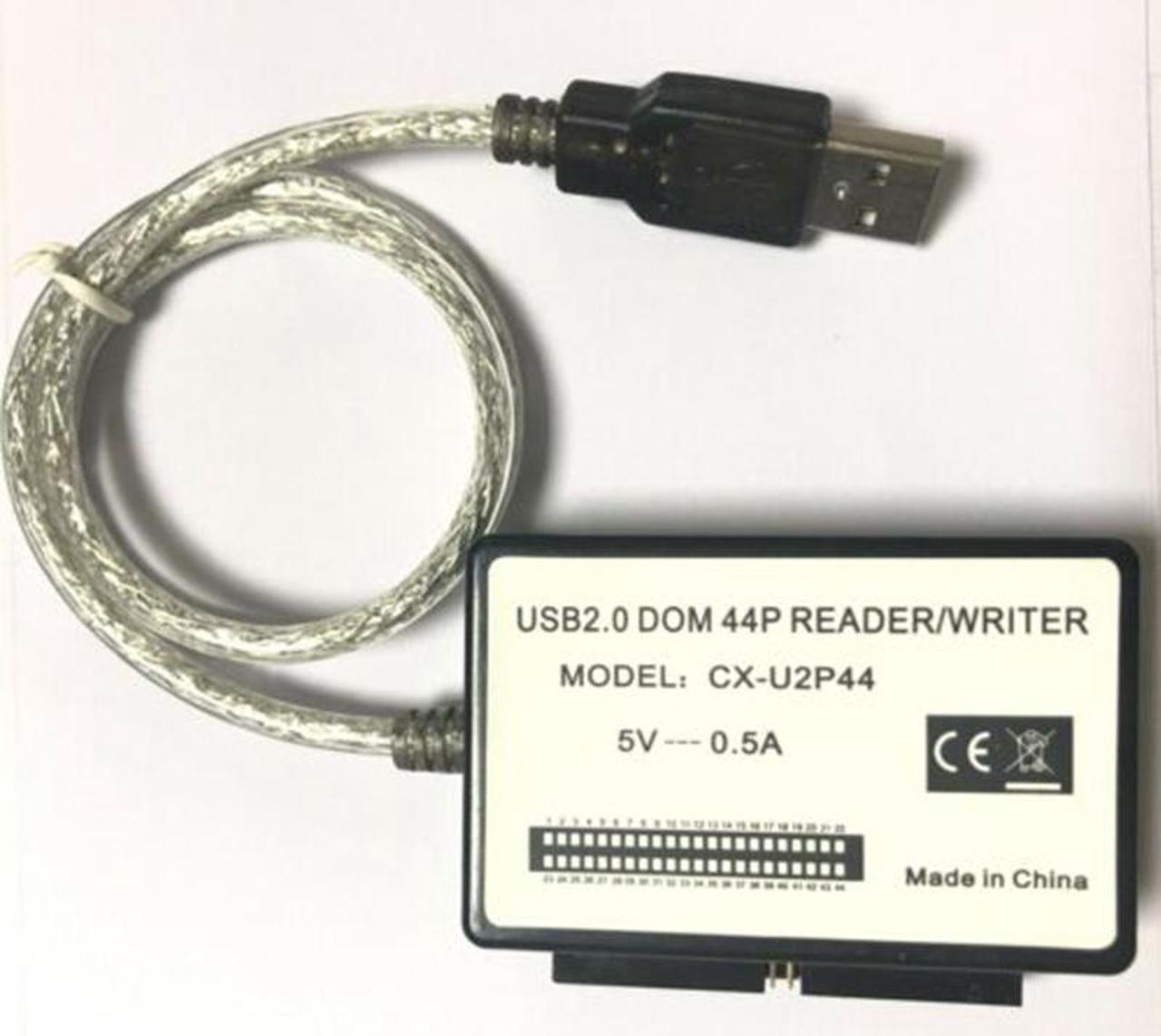 USB 2.0 DOM 44PIN READER/WRITER 44PIN Disk On Module Reader USB Card Reader