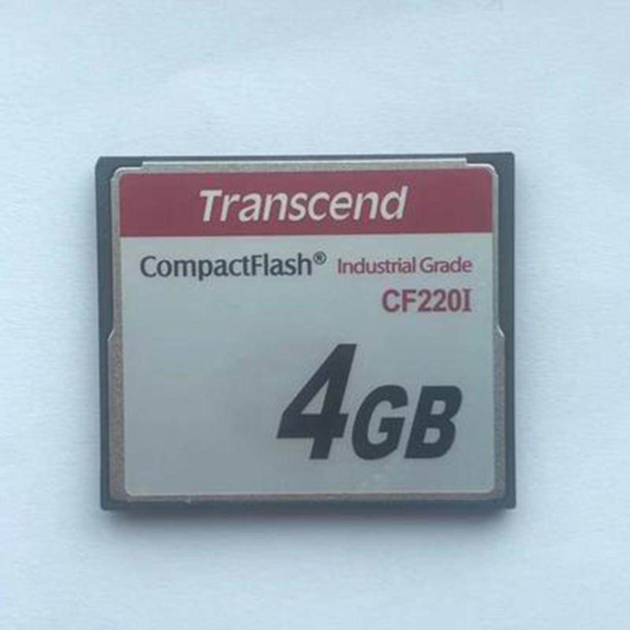 Transcend CF card 4G industrial grade memory card grade SLC wide temperature military card TS4GCF220i CNC machine( Second-hand,Old) 4GB CF220I CF CARD INDUSTRIAL Send PC card readerSend PC