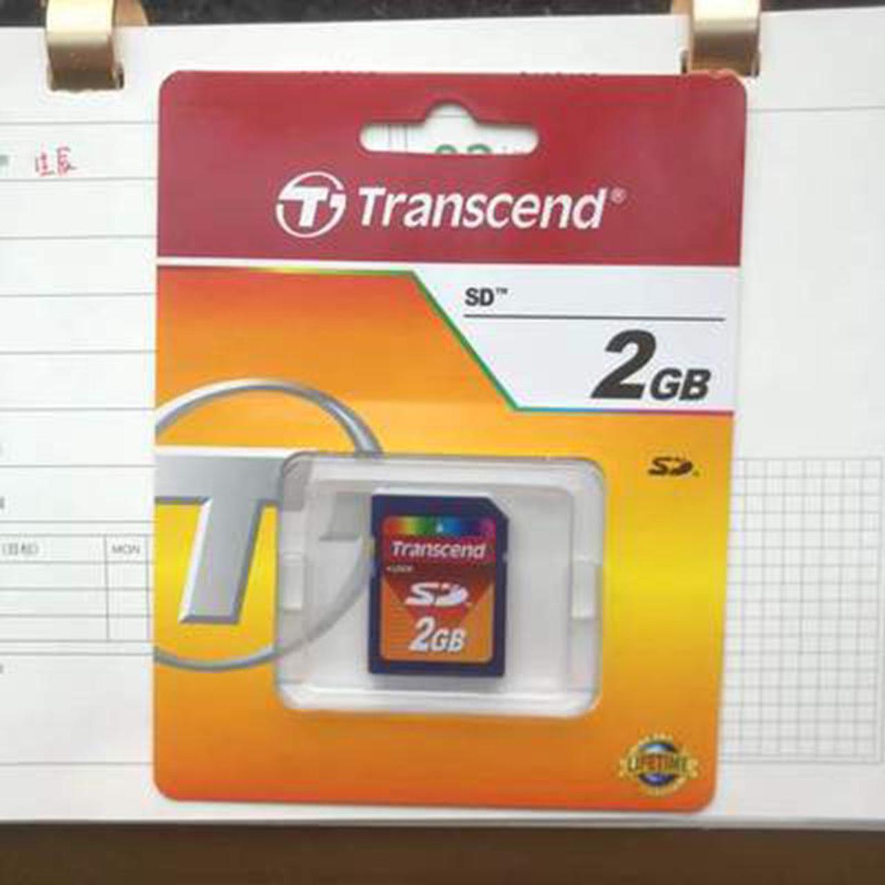 original Transcend SD card 2G small capacity low speed SD car navigation memory card Canon Nikon CCD digital camera memory card Ruyi card