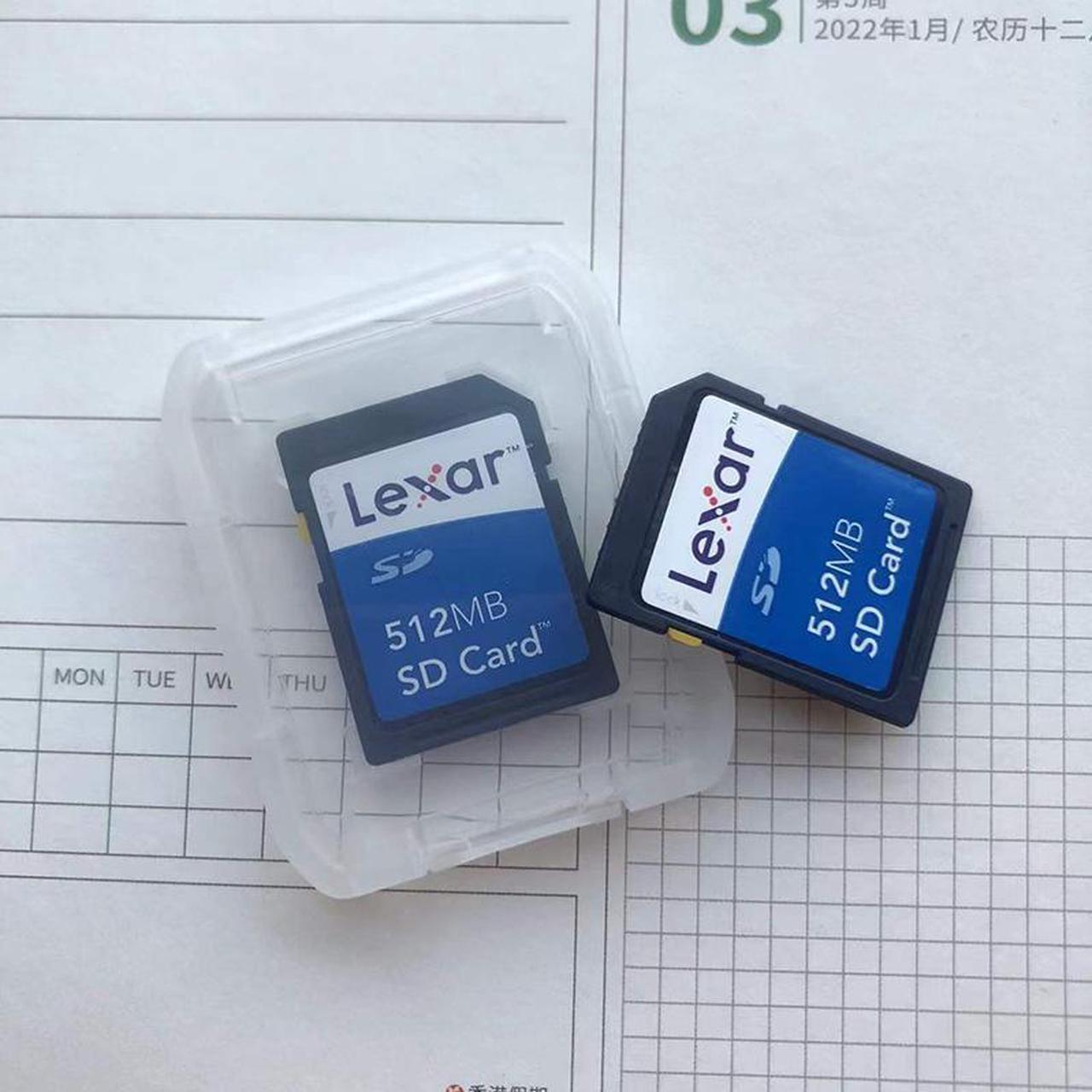 Lexar lot SD 512M memory card Canon Kodak Nikon old CCD digital camera memory card advertising machine factory test SD card lot