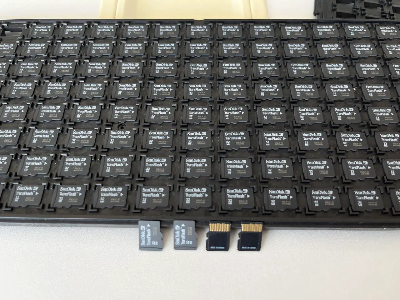 Alt view image 6 of 7 - Original!!! Lots of Sandisk 32MB Micro SD Card Standard Flash Memory Card Memory Microsd TF Card (New Bulk Bare Card Wholesale) 100% New MicroSD 32MB  10pcs/lot