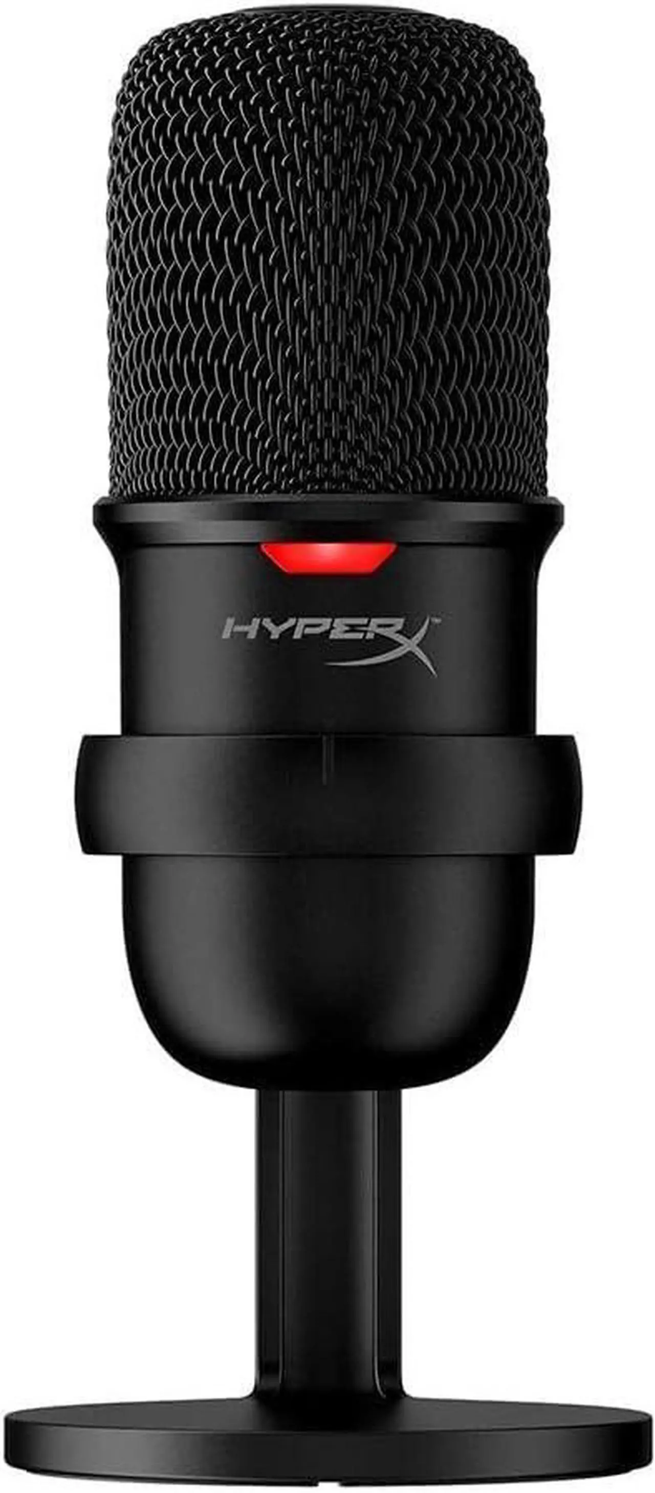 Alt view image 2 of 7 - HyperX SoloCast  USB Condenser Gaming Microphone, for PC, PS4, PS5 and Mac, Tap-to-Mute Sensor, Cardioid Polar Pattern, great for Streaming, Podcasts, Twitch, YouTube, Discord,Black