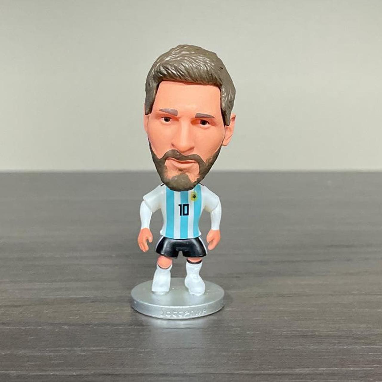 Alt view image 3 of 6 - 6.5cm Soccerwe World Events Football Star Messi2022 Neymar Model Collection Isco Doll Cartoon Ornaments PVC Souvenirs Toys Gifts(Messi2022)