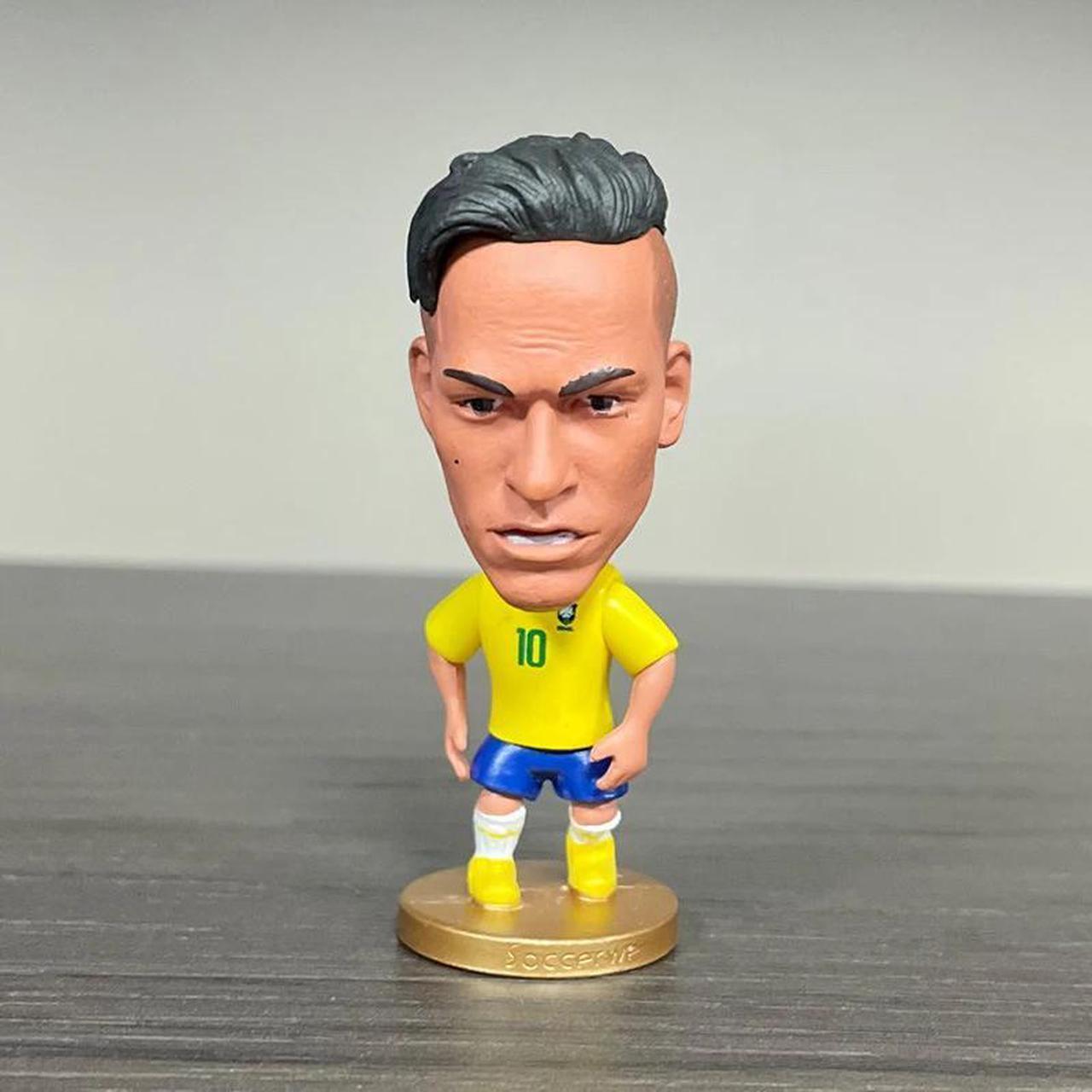 Alt view image 4 of 6 - 6.5cm Soccerwe World Events Football Star Messi2022 Neymar Model Collection Isco Doll Cartoon Ornaments PVC Souvenirs Toys Gifts(Messi2022)