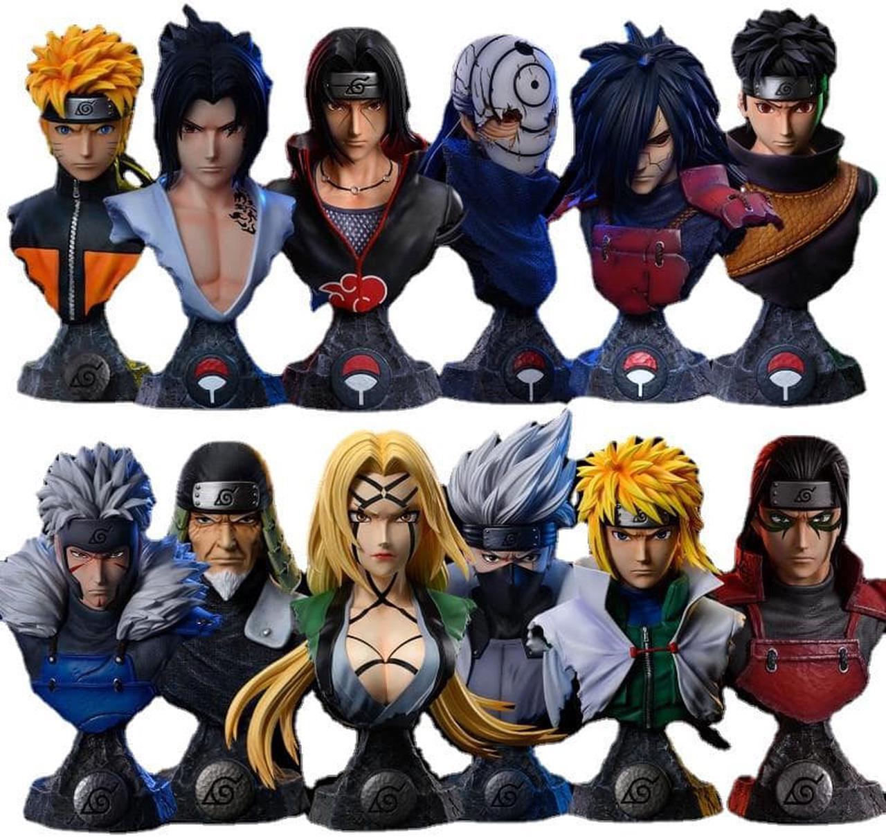 Main image of 15cm Anime NARUTO Figure Namikaze Minato Sarutobi Hiruzen Tobirama Uchiha Uchiha Itachi Madara Action Figure Model Toys Gifts(With box)(Madara)