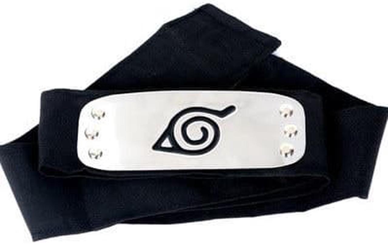 Main image of NARUTO Akatsuki Kakashi Konoha Headband Cosplay Costumes Accessories Itachi Akatsuki Armband Toys Props Anime Figure Model Gift(11)