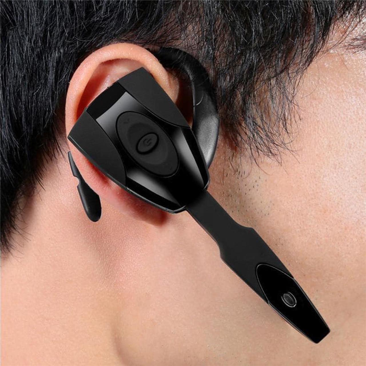 Alt view image 2 of 5 - Wireless Bluetooth Headset With Microphone Earphone Bluetooth Headphones Rechargeable Long Standby Handsfree Wireless Headset(pair of headphones)