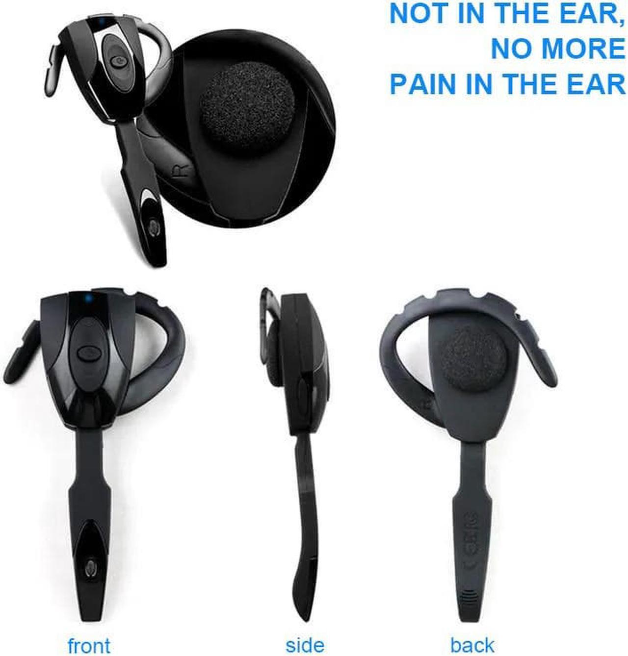 Alt view image 4 of 5 - Wireless Bluetooth Headset With Microphone Earphone Bluetooth Headphones Rechargeable Long Standby Handsfree Wireless Headset(pair of headphones)