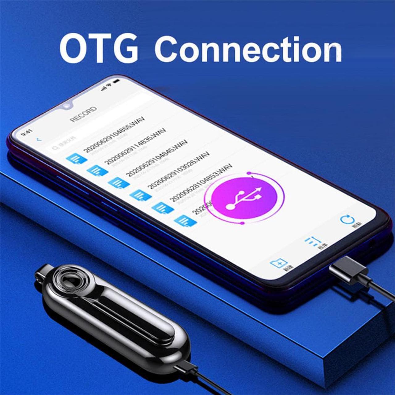 Alt view image 4 of 6 - HD1080P Mini Camera Wearable Necklace Pendant Compact Body Camcorder Portable Sport DV DVR Audio Video Recorder Surveillance Cam(32G) Color: Black.