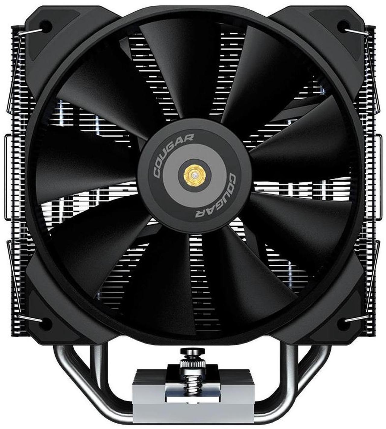 Alt view image 3 of 11 - COUGAR FORZA 50 120mm HDB Hydro Dynamic Bearing Premium Single Tower Air Cooler