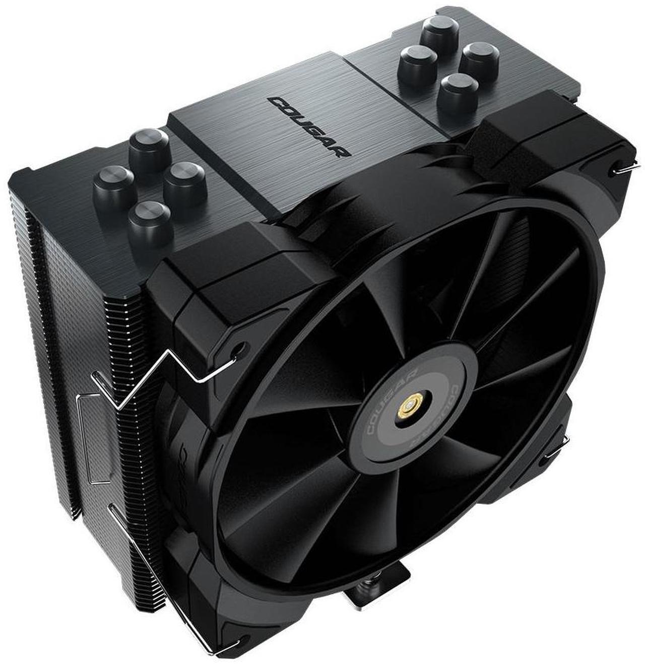 Alt view image 2 of 11 - COUGAR FORZA 50 120mm HDB Hydro Dynamic Bearing Premium Single Tower Air Cooler
