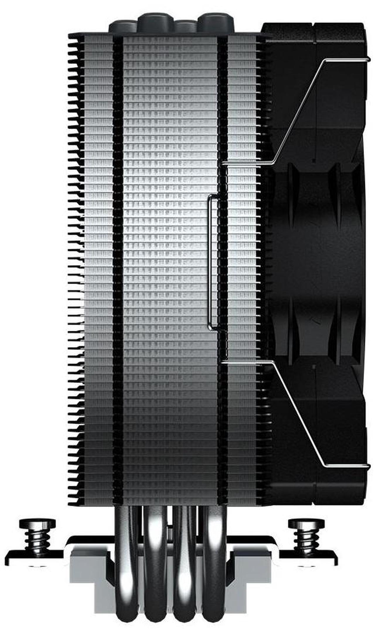 Alt view image 4 of 11 - COUGAR FORZA 50 120mm HDB Hydro Dynamic Bearing Premium Single Tower Air Cooler