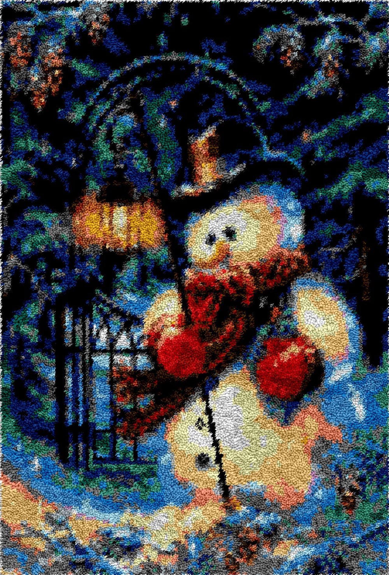 Snowman | Rug Making Latch Hooking Kit