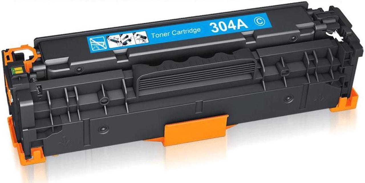 Main image of New Cyan Toner Cartridge For HP 304A CC531A Compatible with HP Color Laserjet Pro M451dw 451dn 451nw 475dn 475dw 375nw 351a CP2025 2025N 2025DN CM2320 2320N MFP 2320NF 2320FXI M476nw 476dn 476dw