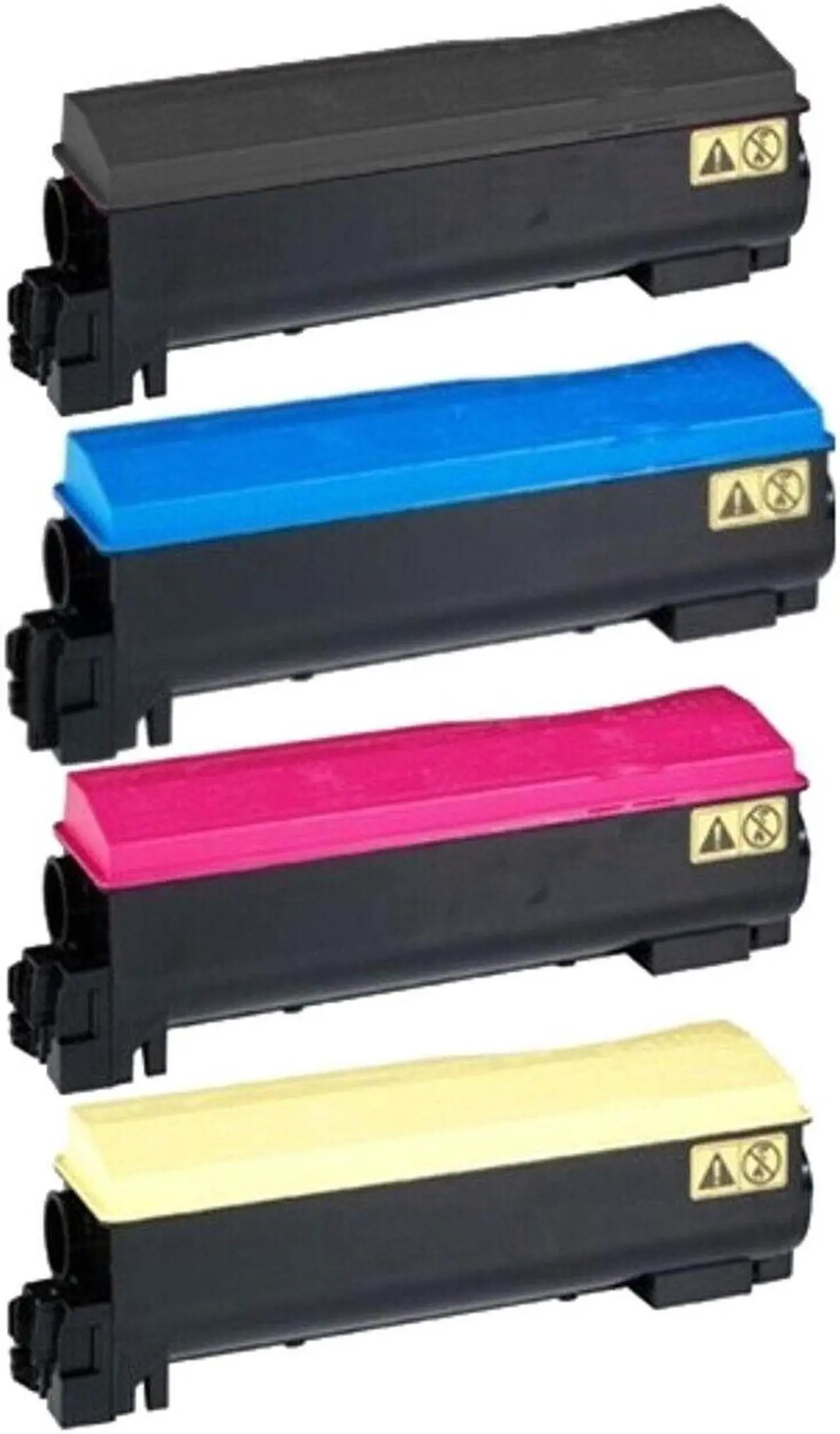 Main image of 4 Pack New Compatible Black Cyan Magenta Yellow Toner Cartridge For Kyocera Mita TK592K TK592C TK592M TK592Y Container For use with Kyocera Mita Ecosys M6026cidn 6526cdn FS-C2026MFP 2126MFP Series