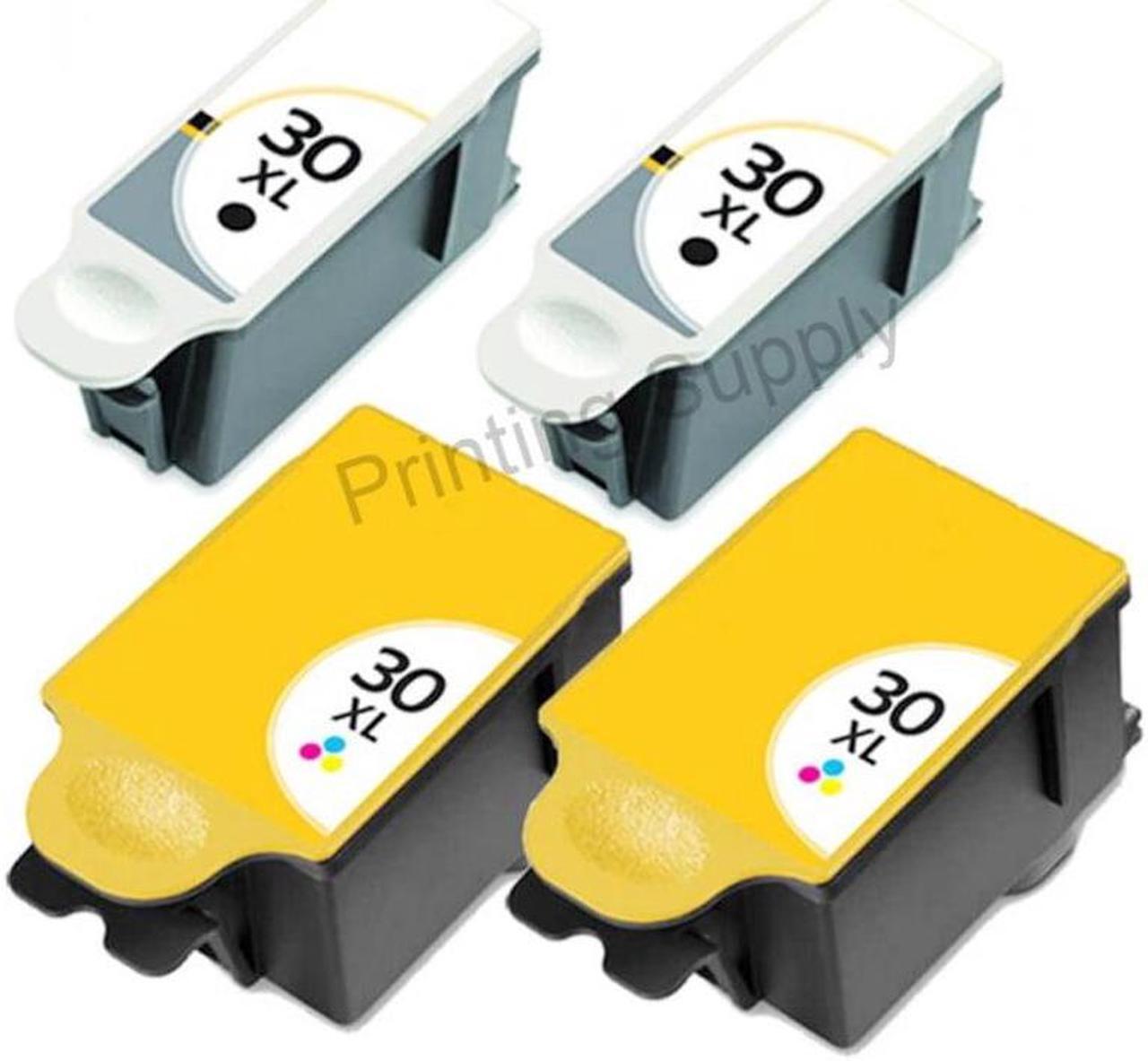 Main image of 2 Set High Yield BK&Color Ink Cartridge For Kodak 30XL Compatible With ESP 3.2 C310 C315 Office 2150 2170 Hero 3.1 4.2