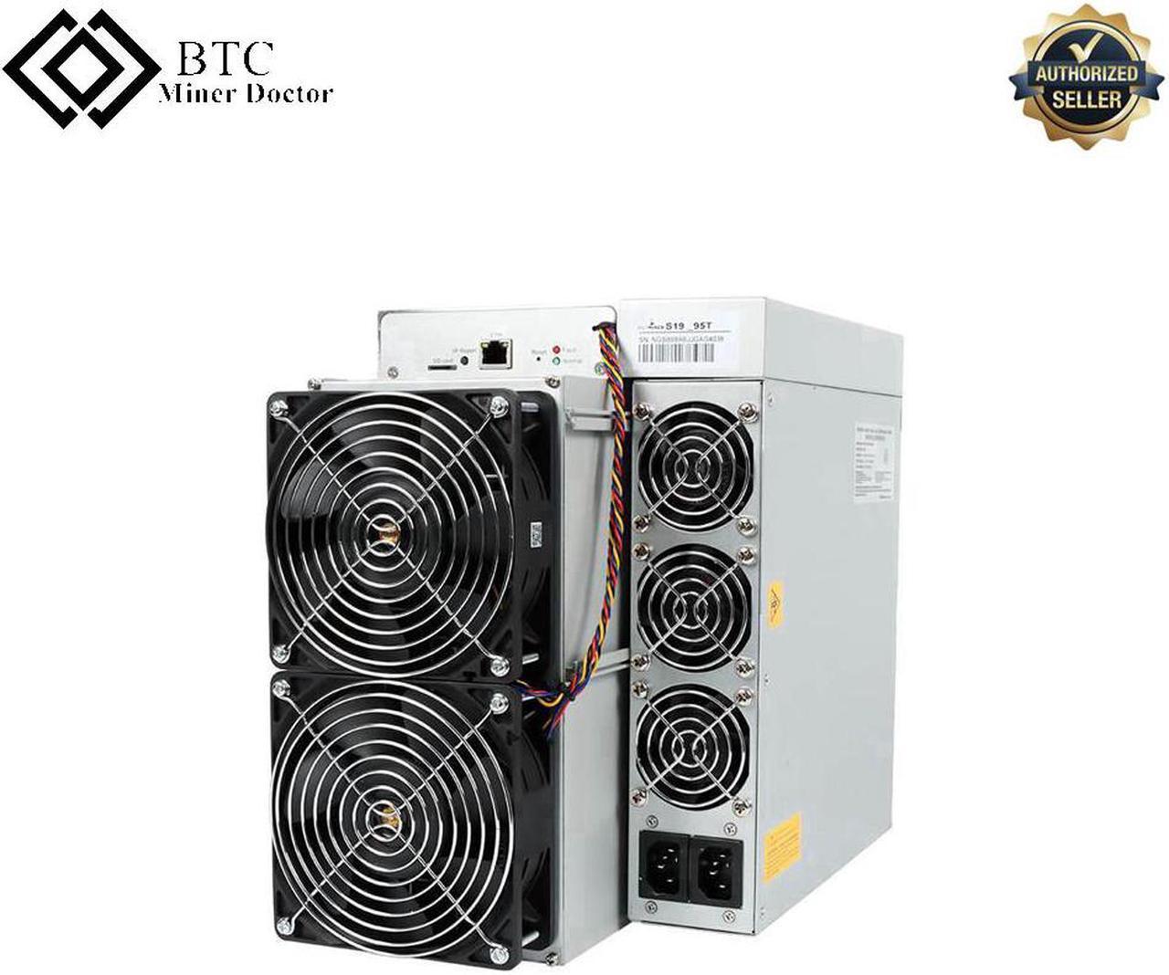 S19 95Th/s Antminer ASIC Miner High Profit Miner With 3250W PSU Bitmain Original