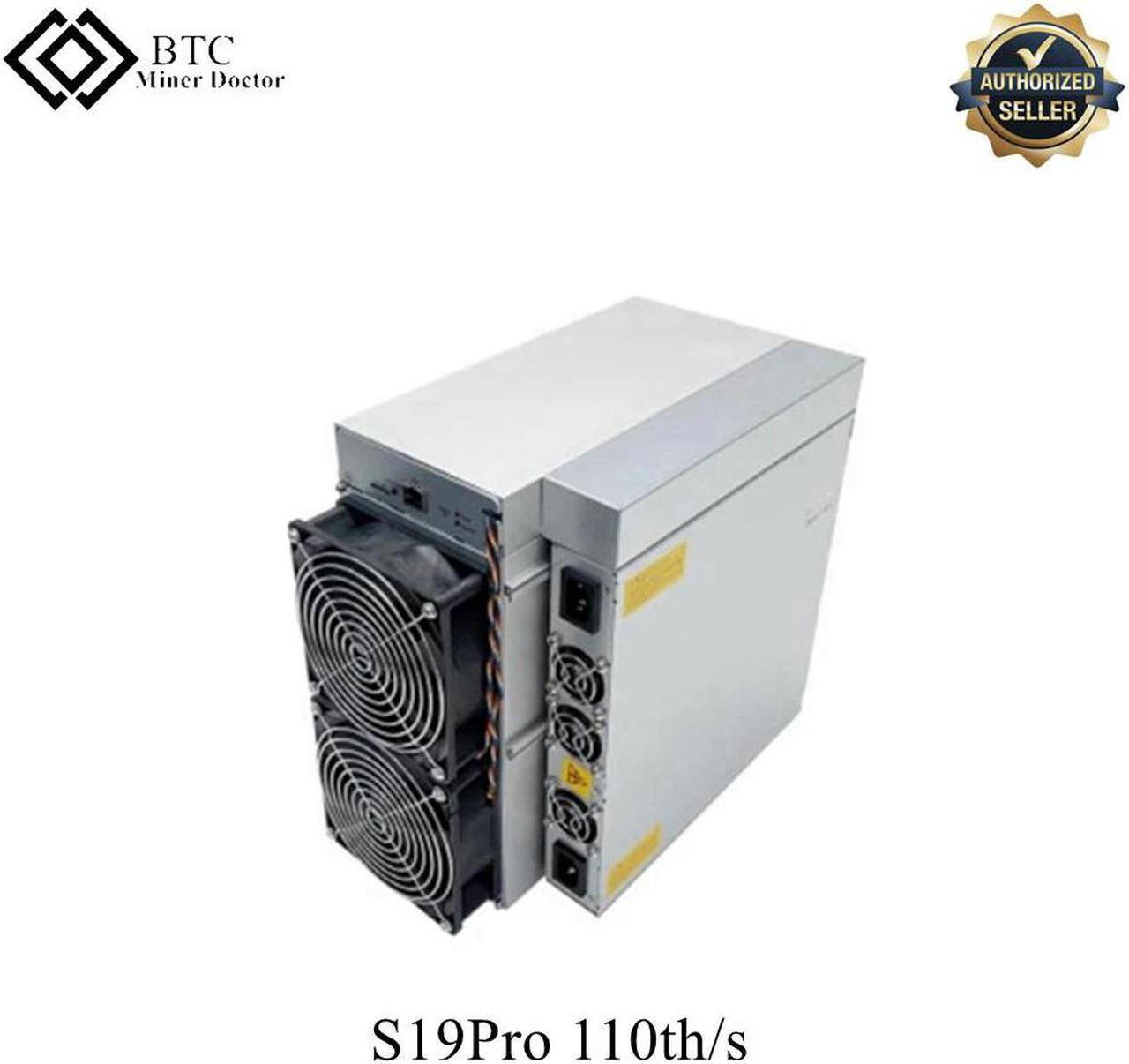 Antminer S19 PRO 110th/S Sha256 Btc Mining Machine Most Profitable Bitcoin Miner S19 PRO