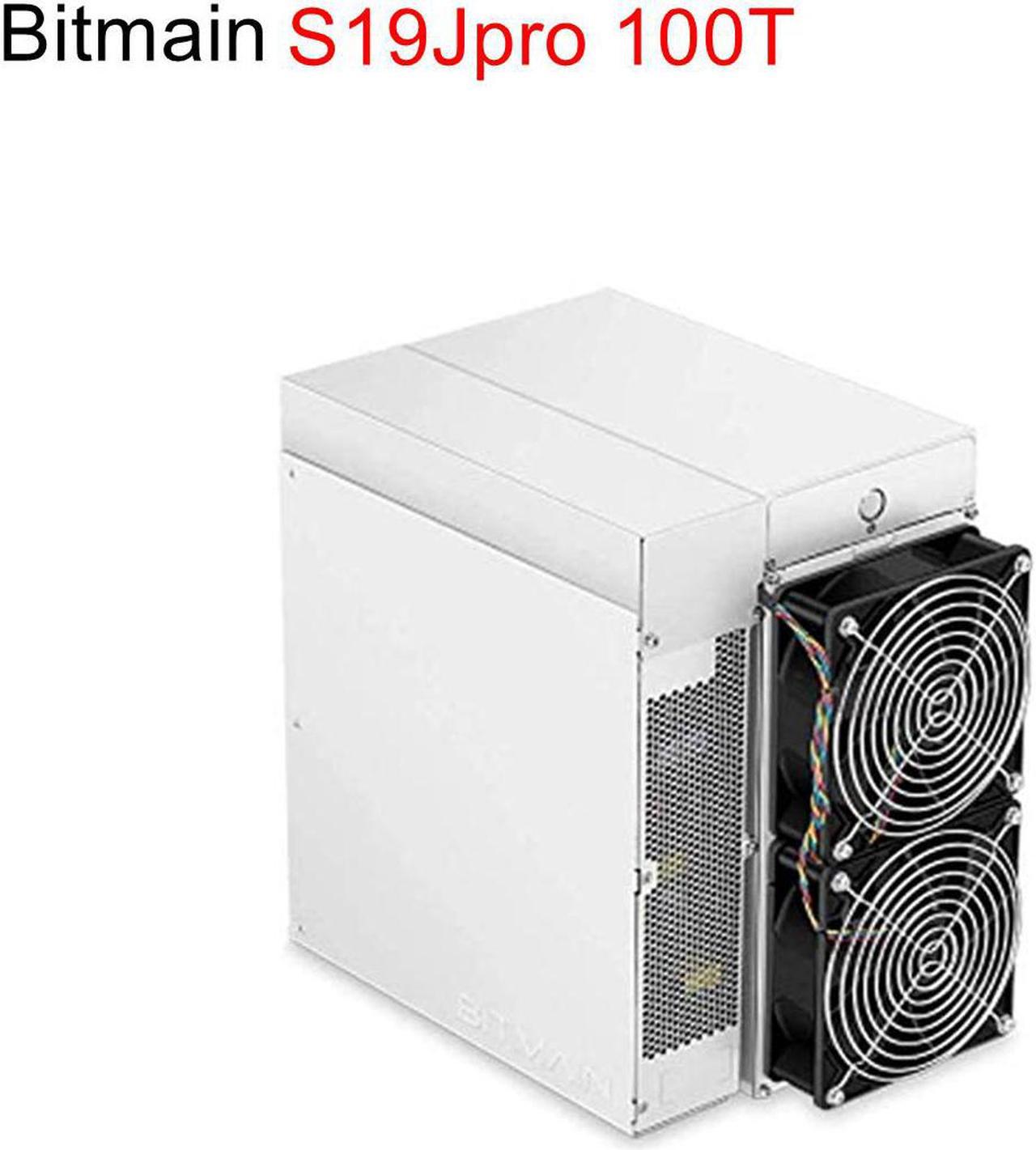 S19J Pro Bitmain mining SHA-256 algorithm with a maximum hashrate of 100Th/s