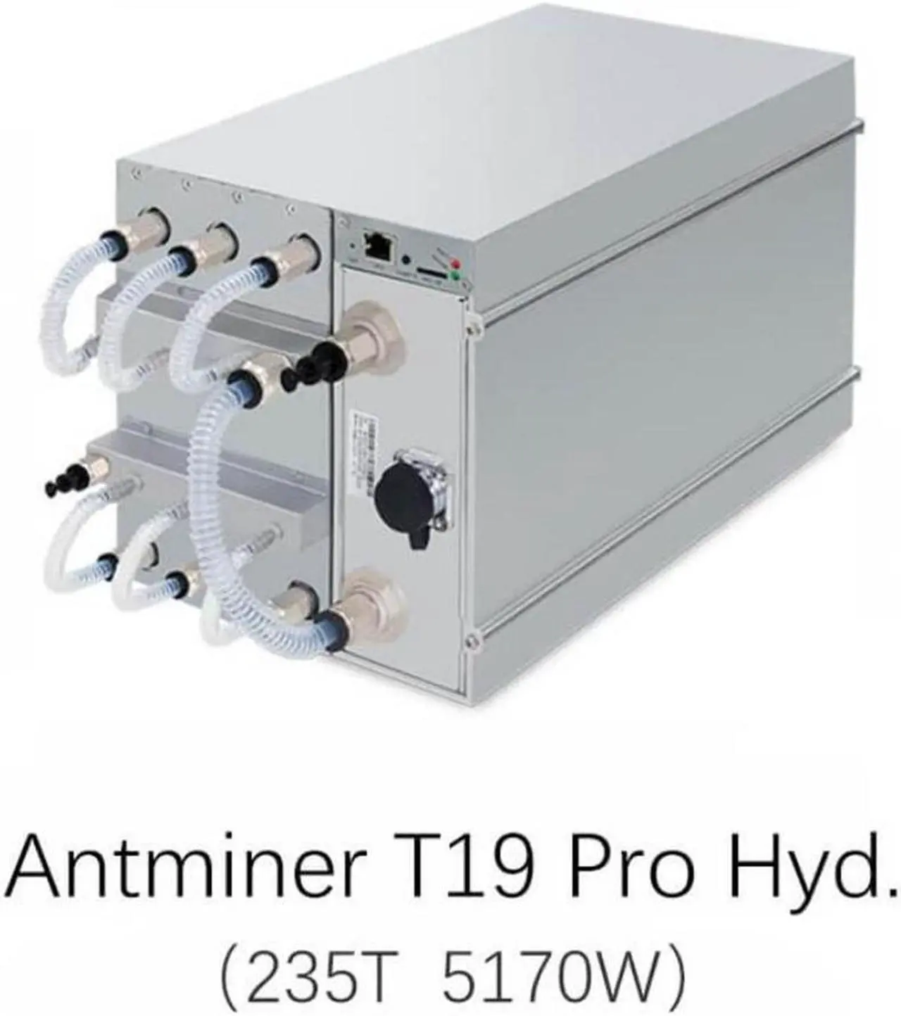 Main image of Antminer T19 Pro Hydro 235Th 5170W Bitcoin Miner BTC BCH Mining from Bitmain