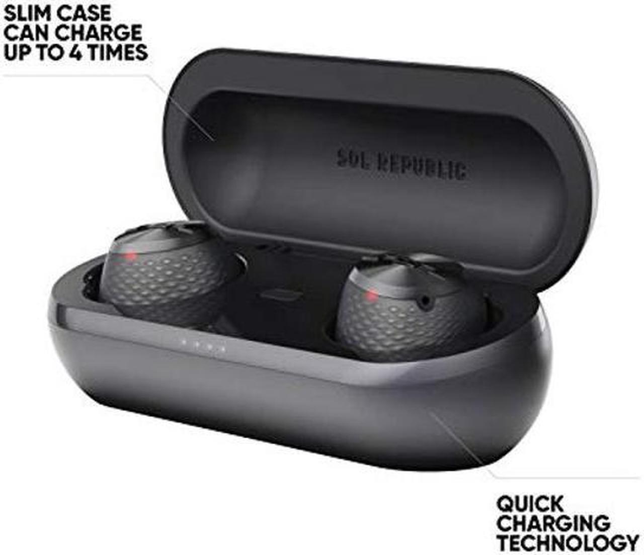 Alt view image 5 of 5 - SOL REPUBLIC Amps Air + Earbuds, Black