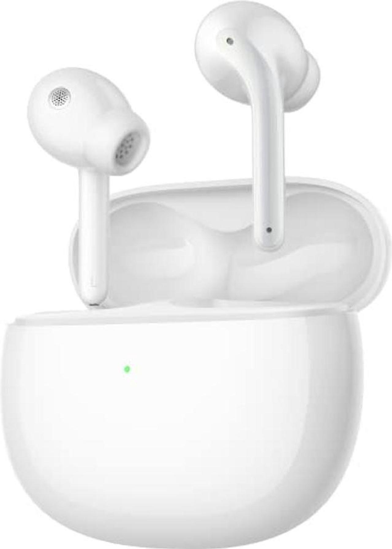 Alt view image 2 of 5 - Xiaomi Buds 3, Up to 40dB ANC, 3 ANC Modes, Dual Transparency Modes, Dual-Magnetic Dynamic Driver, Hi-Fi Sound Quality, 32 Hours Battery Life, IP55 Dust and Water Resistance, Wireless Charging, White