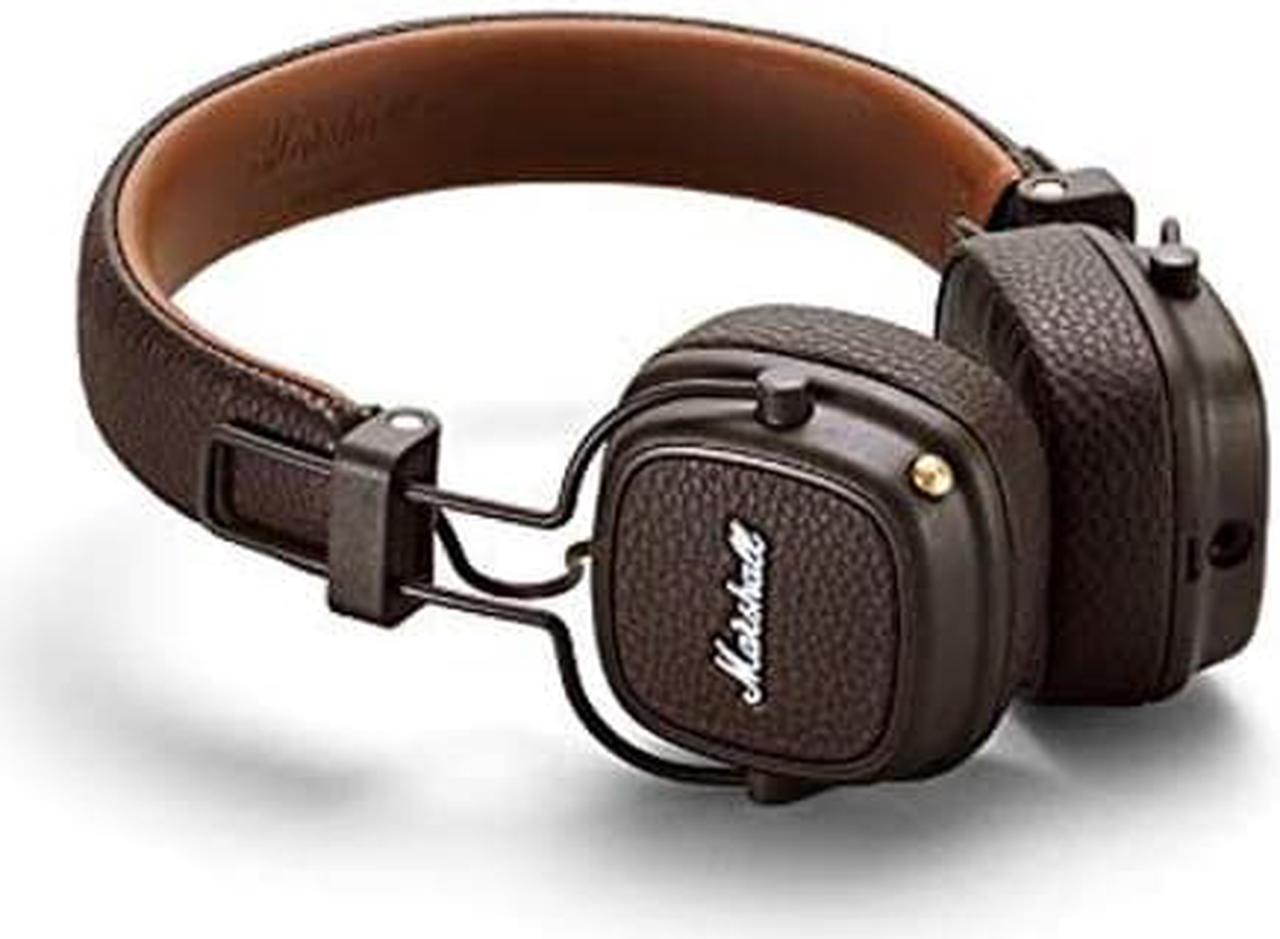 Alt view image 2 of 5 - Marshall Major III Bluetooth Wireless On-Ear Headphone, Brown
