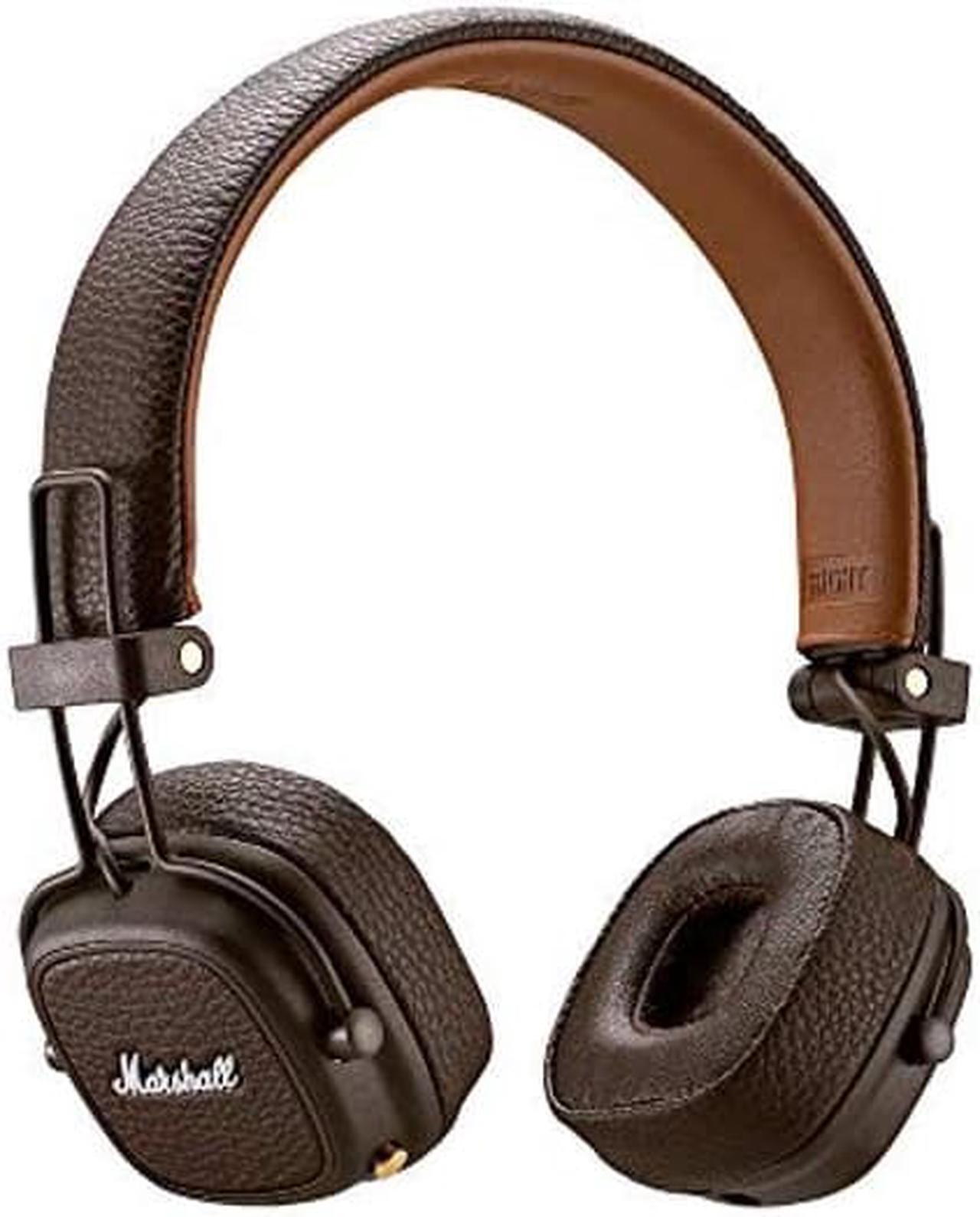 Alt view image 3 of 5 - Marshall Major III Bluetooth Wireless On-Ear Headphone, Brown