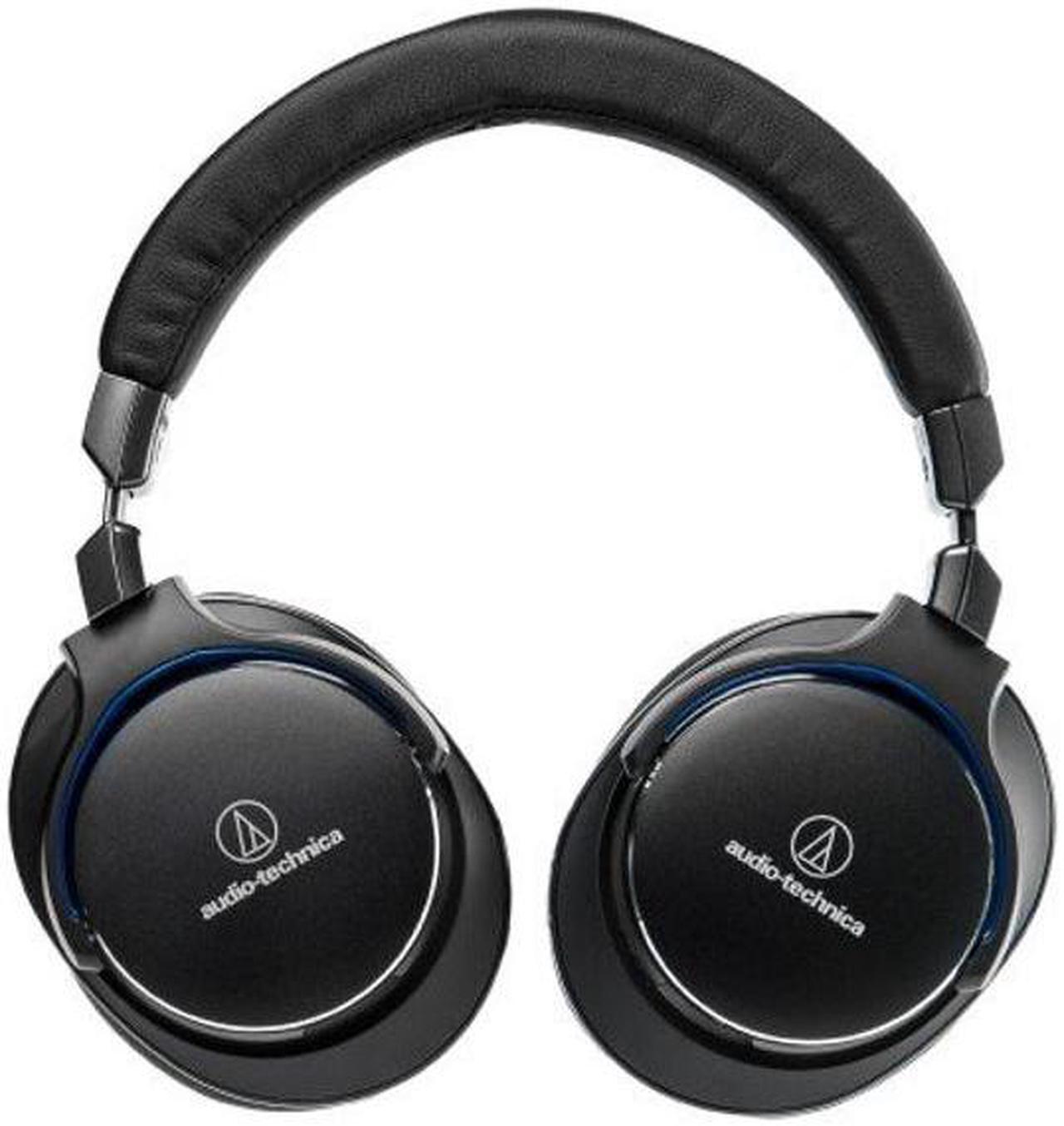Alt view image 3 of 5 - Audio-Technica ATH-MSR7BK SonicPro Over-Ear High-Resolution Audio Headphones, Black