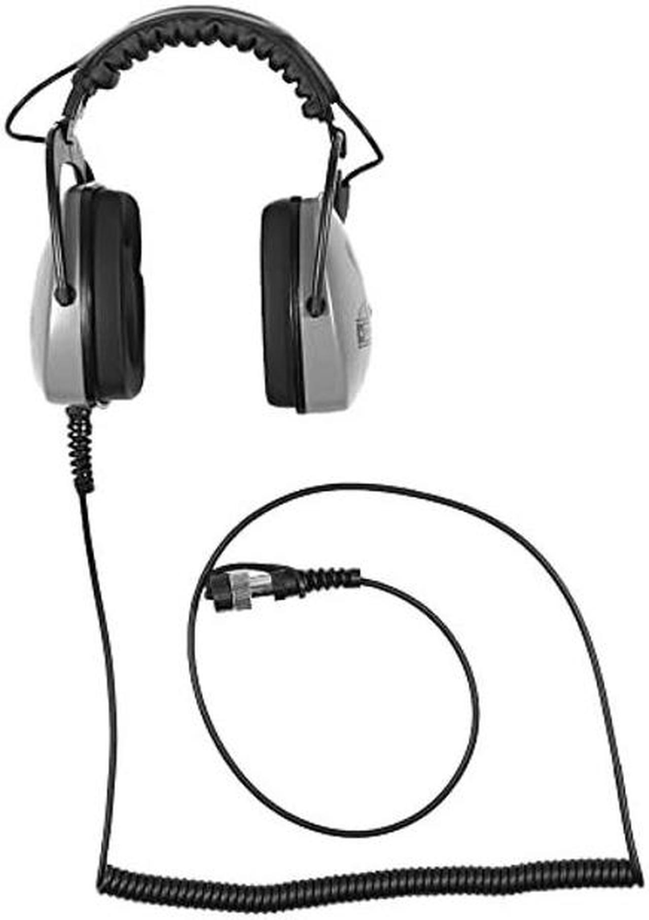 Alt view image 3 of 4 - DetectorPro Gray Ghost Amphibian II Headphones for Garrett AT Pro/Gold and Infinium Metal Detectors