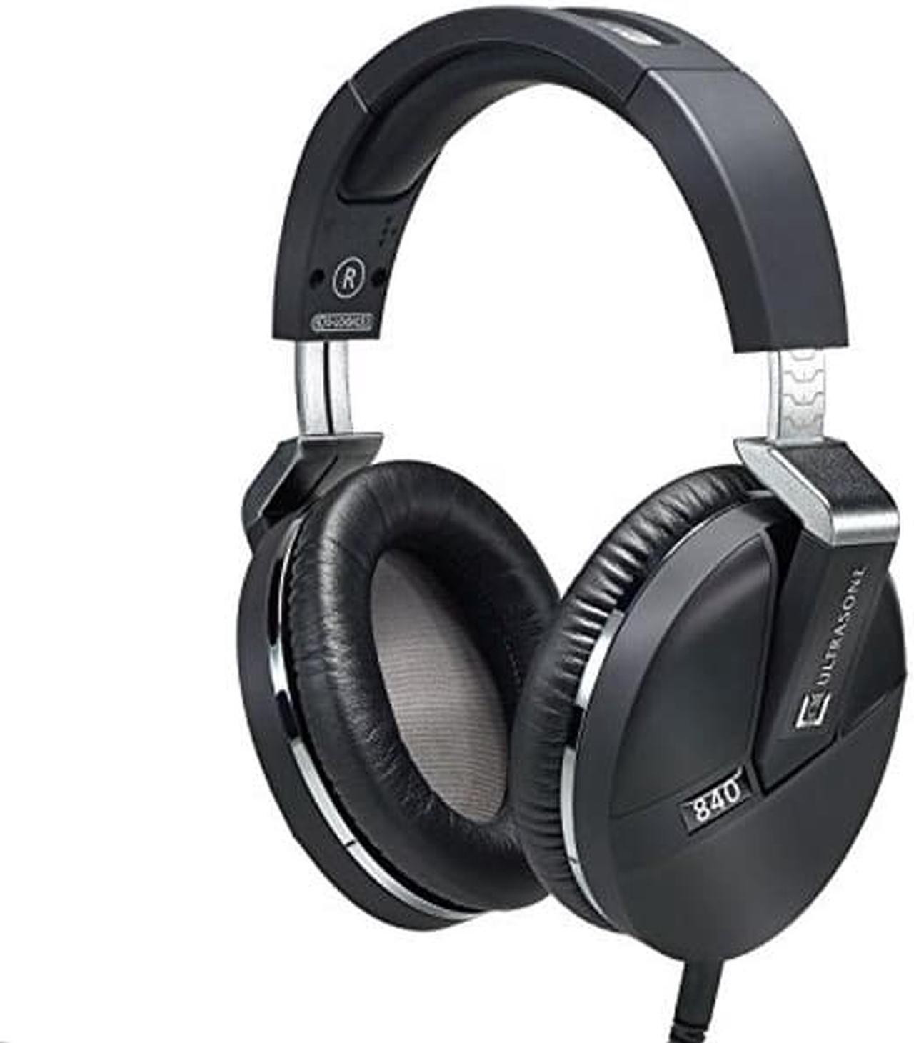 Main image of Ultrasone Performance 840 Headphones. Professional Closed-Back Audio Accessory for Music and Studio. S Logic Technology. Foldable with Noeprene Case, Black