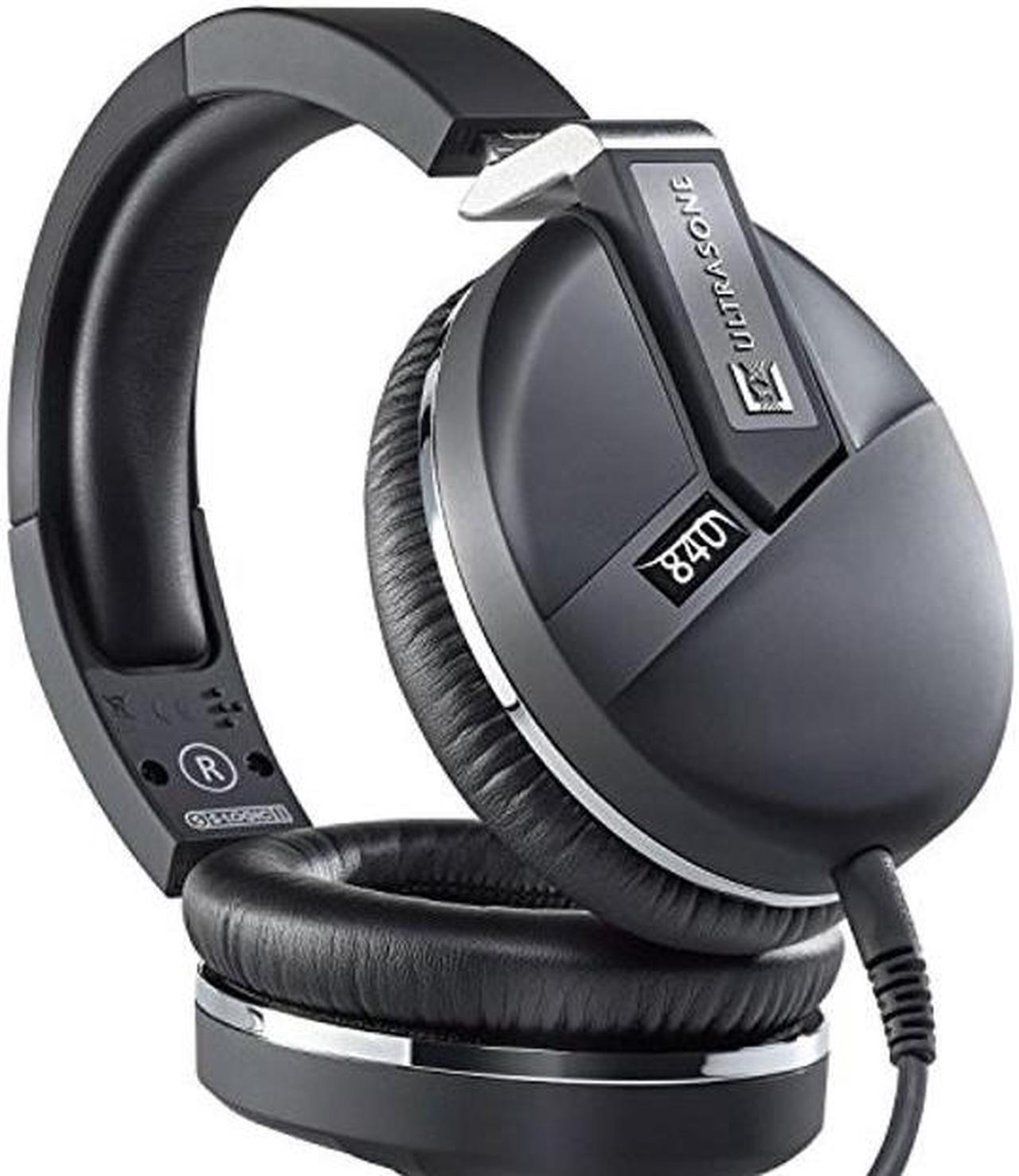 Alt view image 3 of 4 - Ultrasone Performance 840 Headphones. Professional Closed-Back Audio Accessory for Music and Studio. S Logic Technology. Foldable with Noeprene Case, Black
