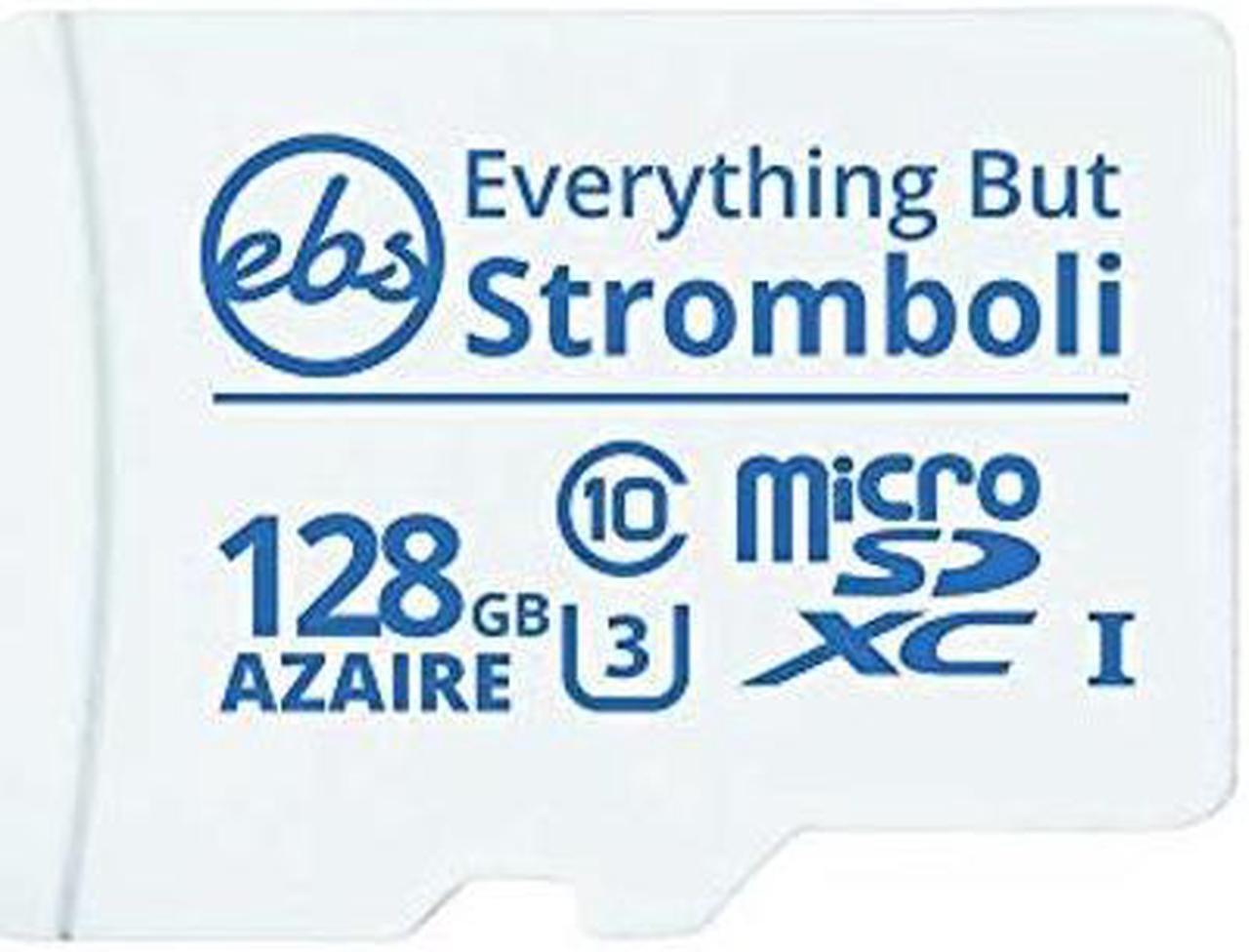 Alt view image 3 of 5 - Everything But Stromboli 128GB MicroSD Azaire Memory Card Plus Adapter (Ten Pack) Speed Class 10, U3, UHS-1, TF Micro SDXC Cards Works with Compatible Android Phones, Galaxy Tablets, Nintendo Switch