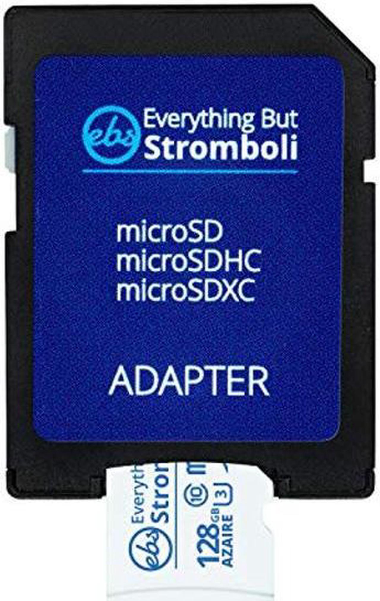 Alt view image 5 of 5 - Everything But Stromboli 128GB MicroSD Azaire Memory Card Plus Adapter (Ten Pack) Speed Class 10, U3, UHS-1, TF Micro SDXC Cards Works with Compatible Android Phones, Galaxy Tablets, Nintendo Switch