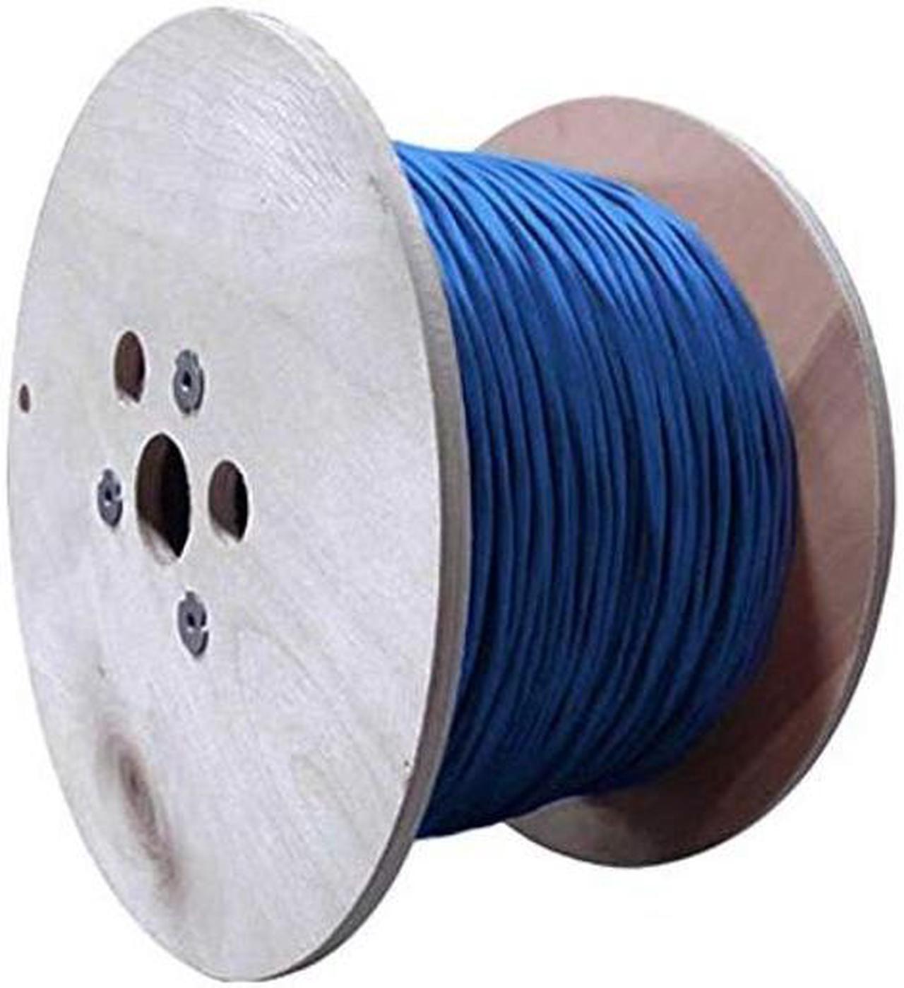 Alt view image 3 of 3 - Cables Direct Online 500ft Bulk CAT7 23AWG Cable S/FTP Riser cm Bare Copper Solid Wire 600Mhz Fluke Blue