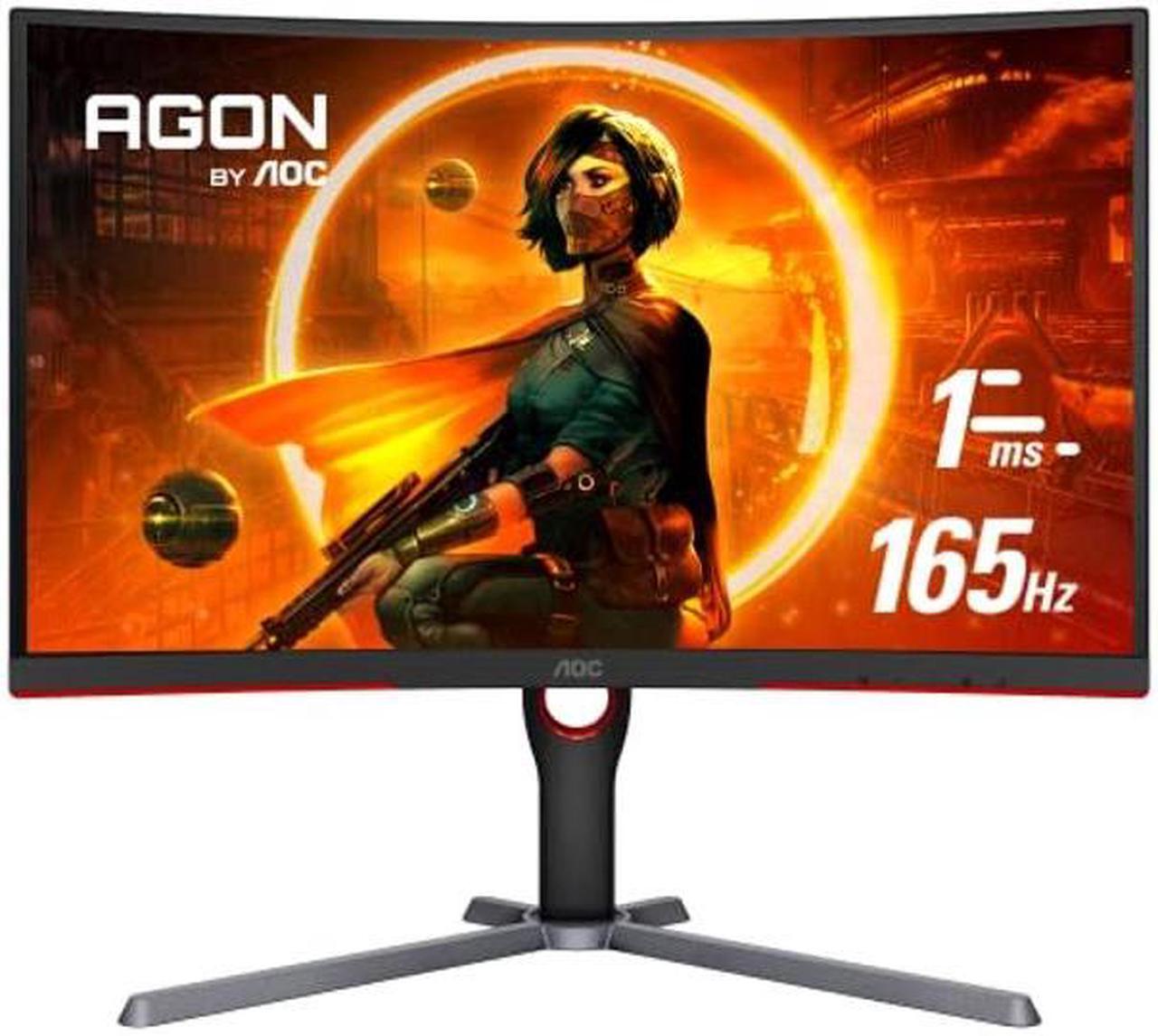 Main image of AOC GAMING CQ27G3S Frameless Curved Gaming Monitor, QHD 2K 2560x1440, 1000R VA, 165Hz 1ms, FreeSync Premium ,Black