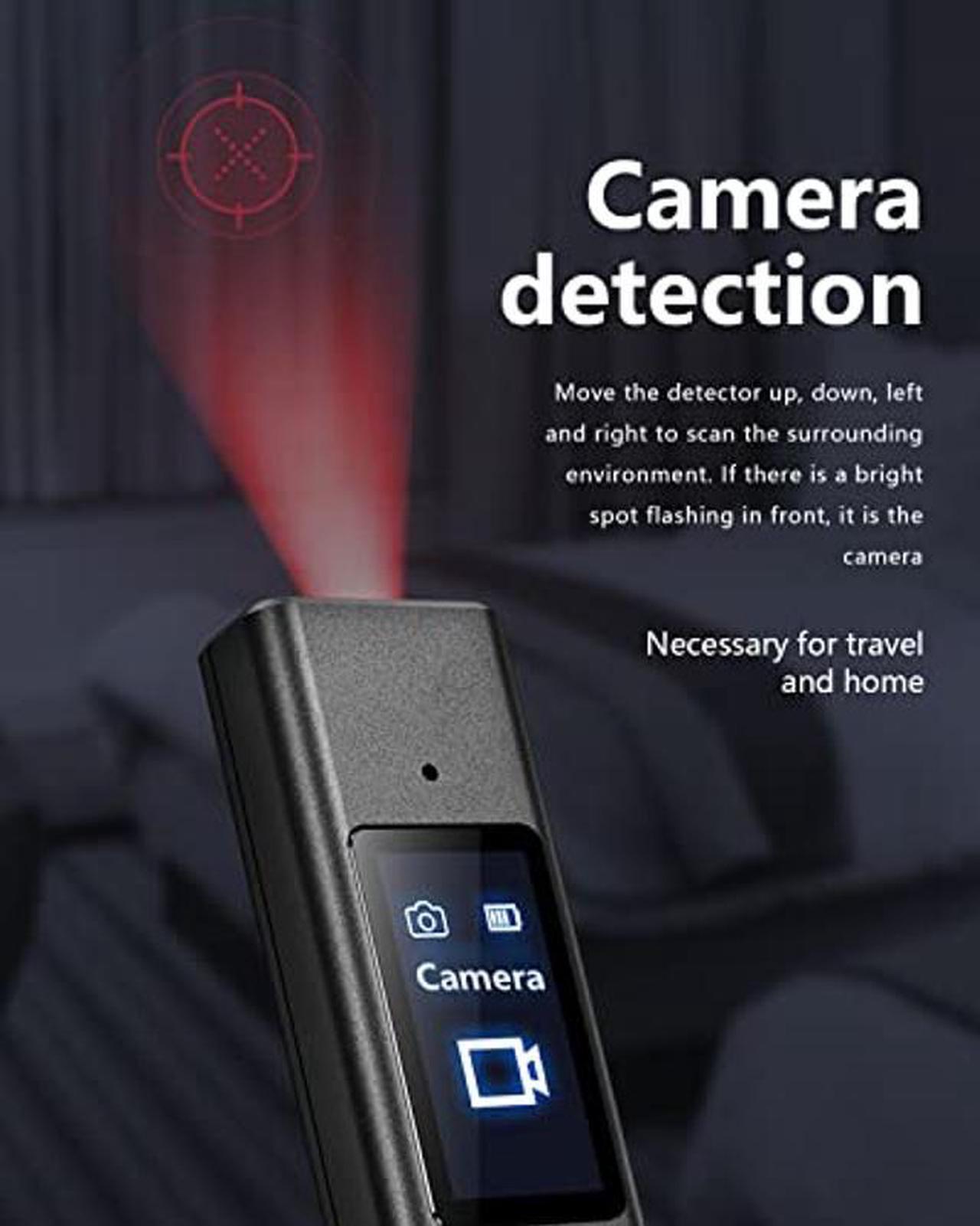 Alt view image 4 of 5 - Hidden Camera Detectors-with HD OLED Display,Anti Spy Detector,4 Professional Models RF Signal Detector,Only 0.04 lb,Portable for Hotels,Car,Office,Travel